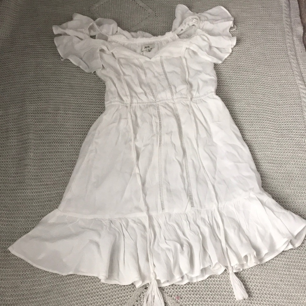 Flowy White Dress